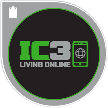 IC3 Living Online Certification Badge