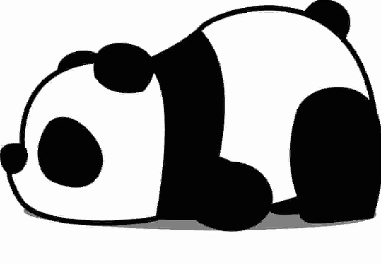 cartoon panda